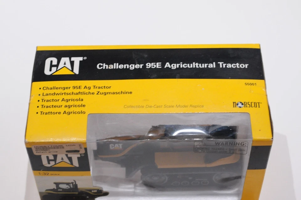 NORSCOT CATERPILLAR CAT CHALLENGER 95E AGRICULTURAL TRACTOR SCALE 1:32 DIECAST N - Image 3 of 4