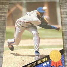 Leaf 1993 Series 2 Dwight Gooden #203 New York Mets Baseball
