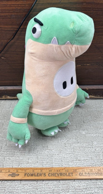 Fall Guys Raptor 18  Plush Collectible Ultimate Knockout Moose Toys