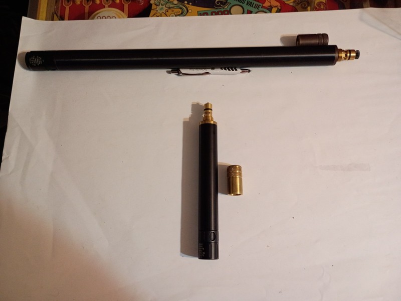 2 Hatsan PCP Air Gun Air Cylinder 23" & 10" with case