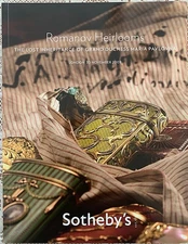 Sotheby's Romanov Heirlooms Lost Inheritance of  Duchess  Pavlovna 2009 Faberge