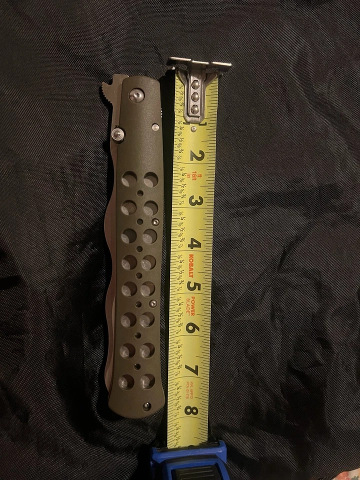 Cold Steel Ti Lite 6 S35VN Green G-10 Handle Folding Pocket Knife - Image 2 of 4