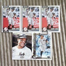 Topps 75 Baseball Card Lot Aaron Judge New York Yankees (5 Cards)