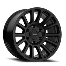 17x8.5 Torque Wheels Tw413r Trek Satin Black Wheels 5x5 -12mm Set Of 4