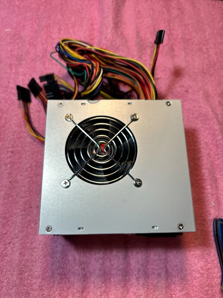 Logisys Corp. 480W 240-Pin Dual Fan 20+4 ATX Power Supply PS480X2 - Image 4 of 4