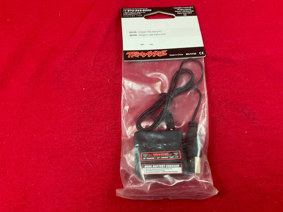Traxxas 6238 QR-1 DR-1 Dual-Port USB Lipo Charger  Quadcopter tra6238 - Image 3 of 3