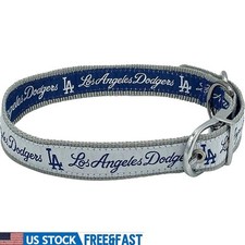 Reversible Adjustable Dog Collar Pets MLB Team Sports Day Gear Quality New