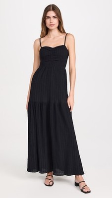 NWT  L*Space  Mallorca Maxi Dress - Black (Size XS) MSRP $158.00