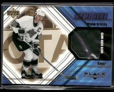 2000-01 Upper Deck Black Diamond #G-WG Wayne Gretzky Game Gear