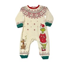 The Grinch Holiday Romper Size 6-9m