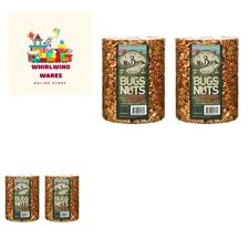 2-Pack Bugs, Nuts & Fruit Wild Bird Seed Large Cylinder 4 lbs. 2 oz.