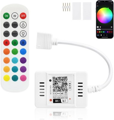 WiFi RGB LED Controller Alexa Google Home Smart LED Streifen Controller COB RGB