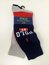 POLO RALPH LAUREN Men's Polo 67 Slack Sock, 2-Pack, 10-13
