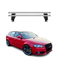 Menabo DachträGer GrundtäGer FüR Audi A3 8PA Sportback 2005-2013 50Kg Alu Silber