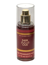 NEW BATH BODY WORKS DARK VELVET OUD FINE FRAGRANCE MIST 2.5 FL OZ MINI SPRAY