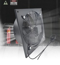 24" Large Industrial Ventilation Extractor Fan Axial Exhaust Commercial Blower W