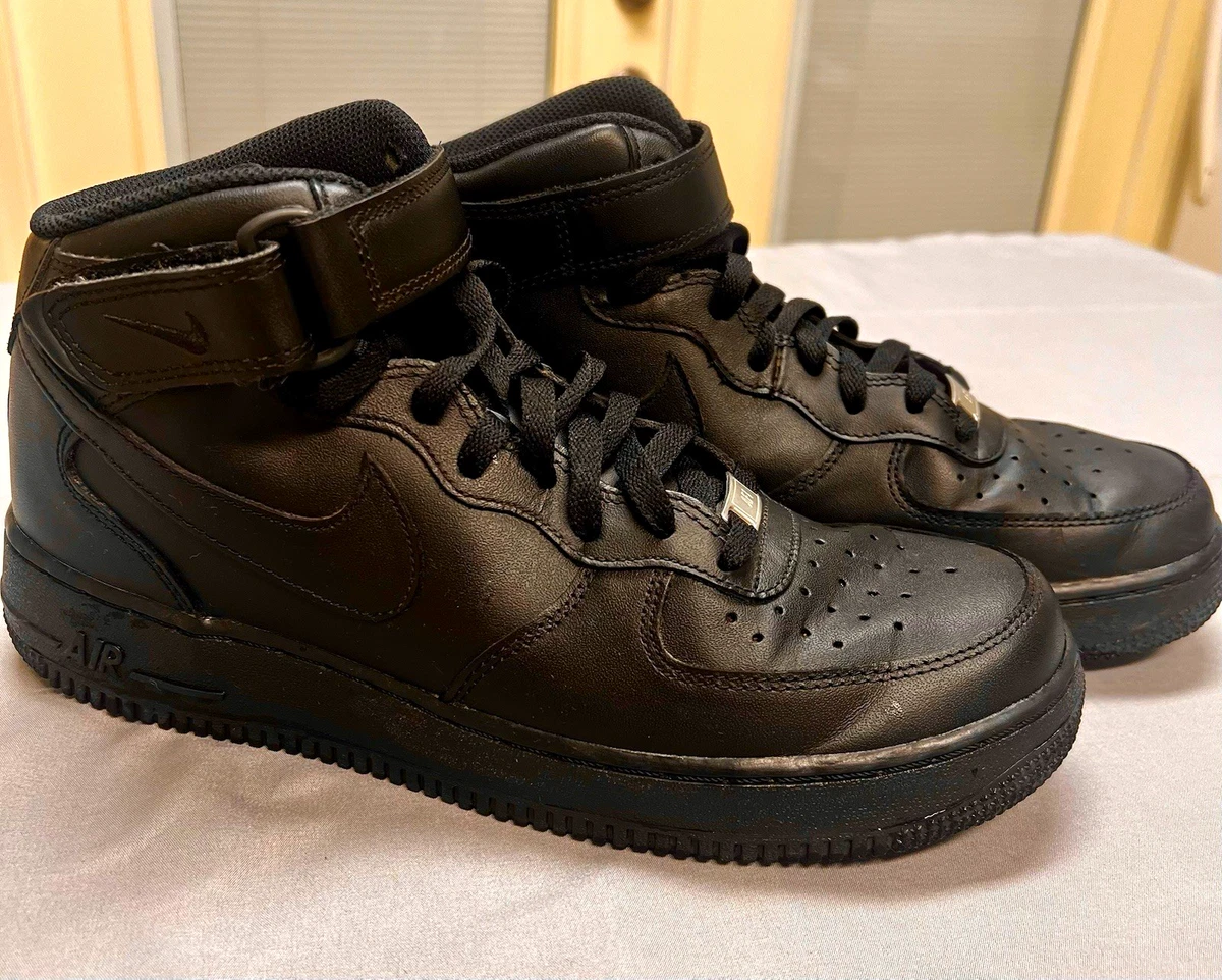 Nike Air Force 1 07 Mid Black for Sale | Authenticity Guaranteed
