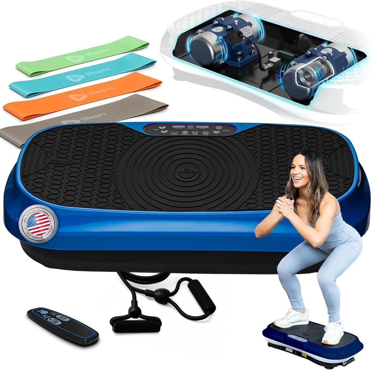 LifePro Waver Mini Vibration Plate Exercise Machine for Weight Loss & Recovery LifePro Waver Mini Vibration Plate Exercise Machine for Weight Loss & Recovery
