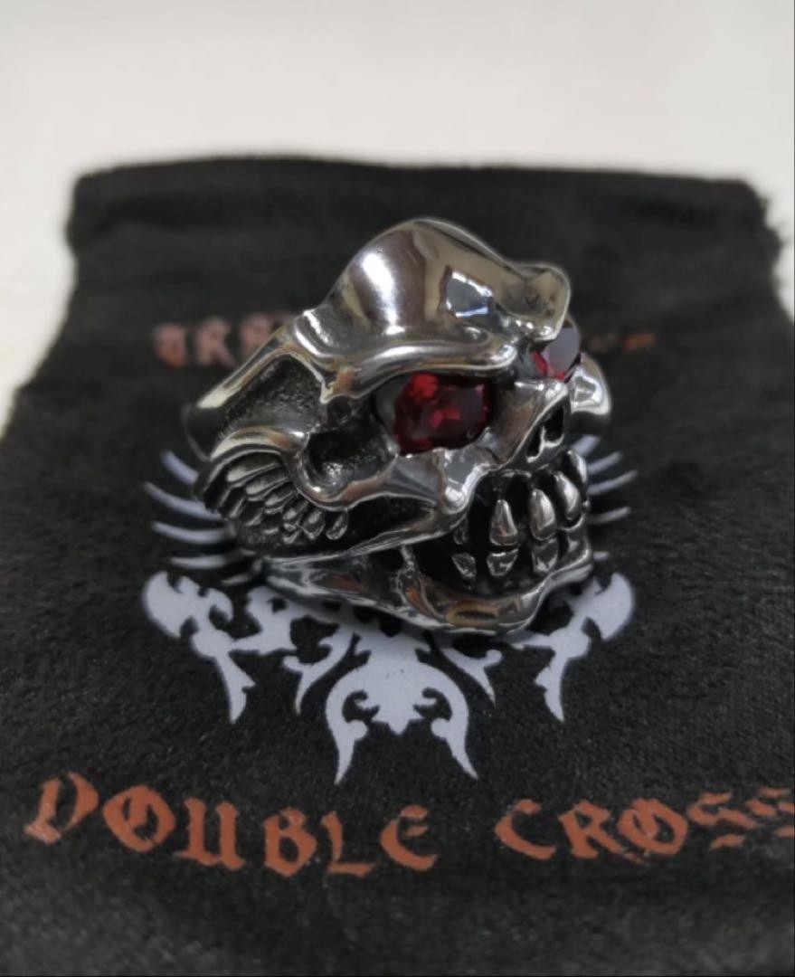 Travis Walker Chomp Skull Ring #1018 - image 2