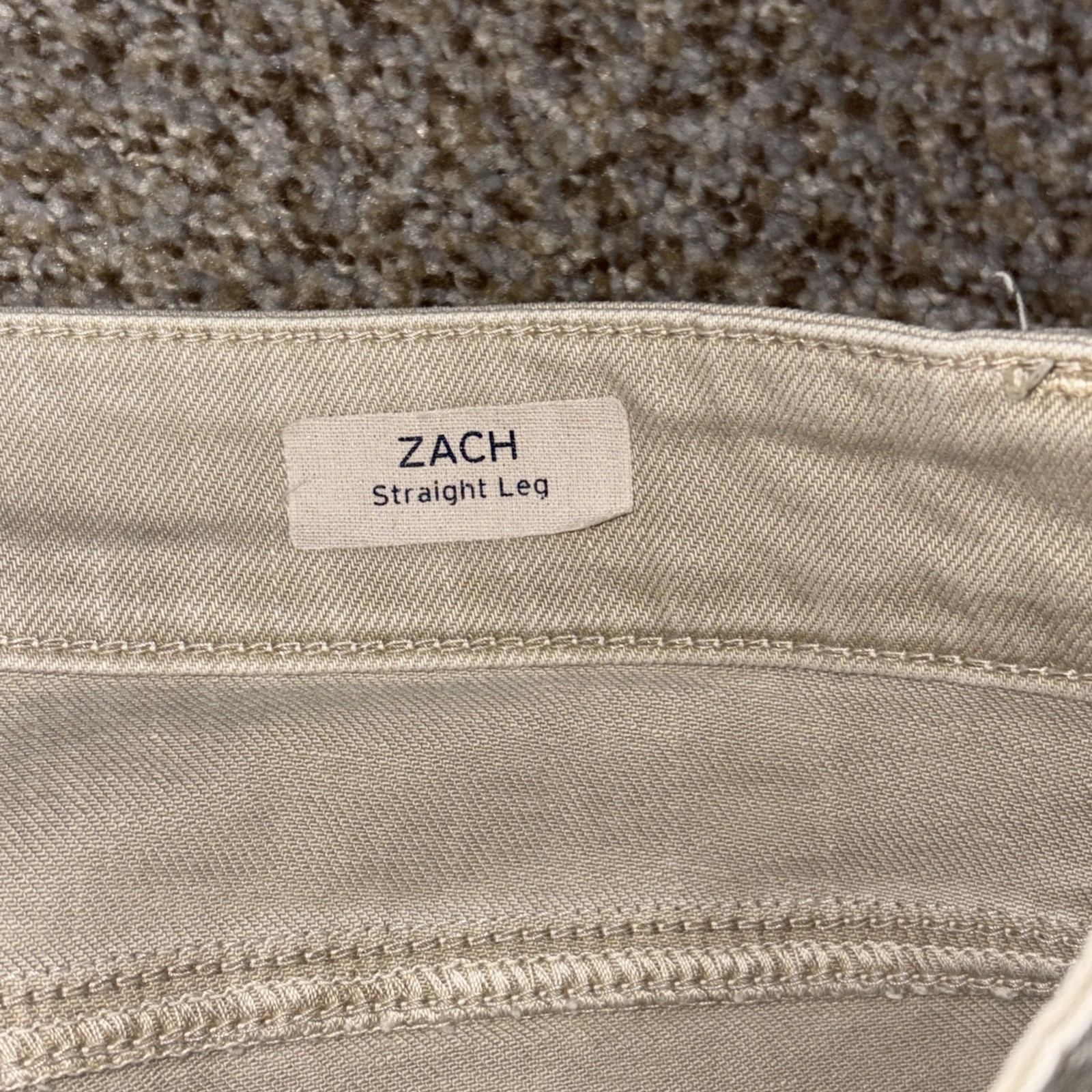 Mavi Jeans Mens 34x32 Tan Zach Straight Leg Denim Pants Fits 35 X 29 - View 4