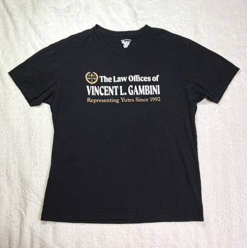 Super 70's Sports Vincent L. Gambini My Cousin Vinny Black XL Cotton T-Shirt