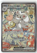 Cinccino ex 119/086 Holo Special Illustration Rare Chaos Rising Pokemon NM