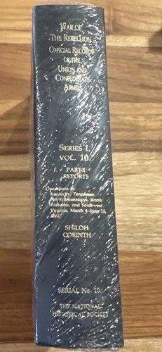 1985 Reprint War of the Rebellion Official Records Ser. I, Vol. 10, Part I No 10