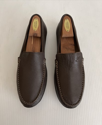 Tommy Bahama Mens Orion Pebbled Leather 