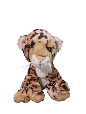 Animal Planet Leopard Cub Plush Spotted Cat Stuffed Animal Toy 8.5'' Sitting