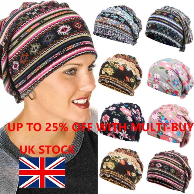 Women Turban Hat Muslim Hijabs Chemo Caps Baggy Slouchy Beanie Hat Headwear UK Women Turban Hat Muslim Hijabs Chemo Caps Baggy Slouchy Beanie Hat Headwear UK