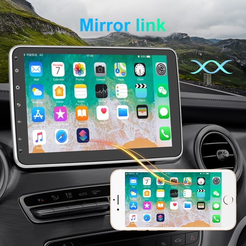 10" Android 13 Autoradio GPS Navi 1 DIN RDS WIFI 360° Drehbar Bildschirm +Kamera - Bild 5 von 19