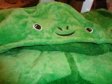 Pottery Barn Kids turtle critter wrap green mono Zachary New