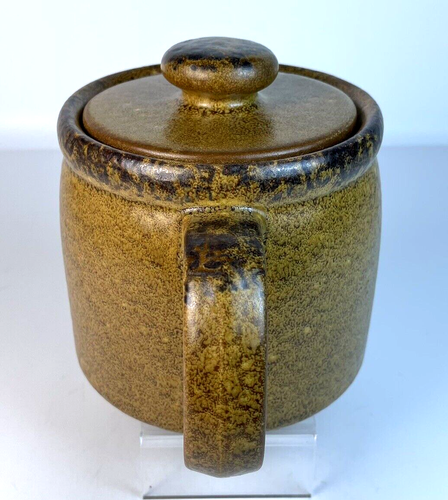 Vintage McCoy Pottery Coffee Pot Teapot Mesa Canyon #1418 Lancaster Colony Mark - Picture 5 of 13