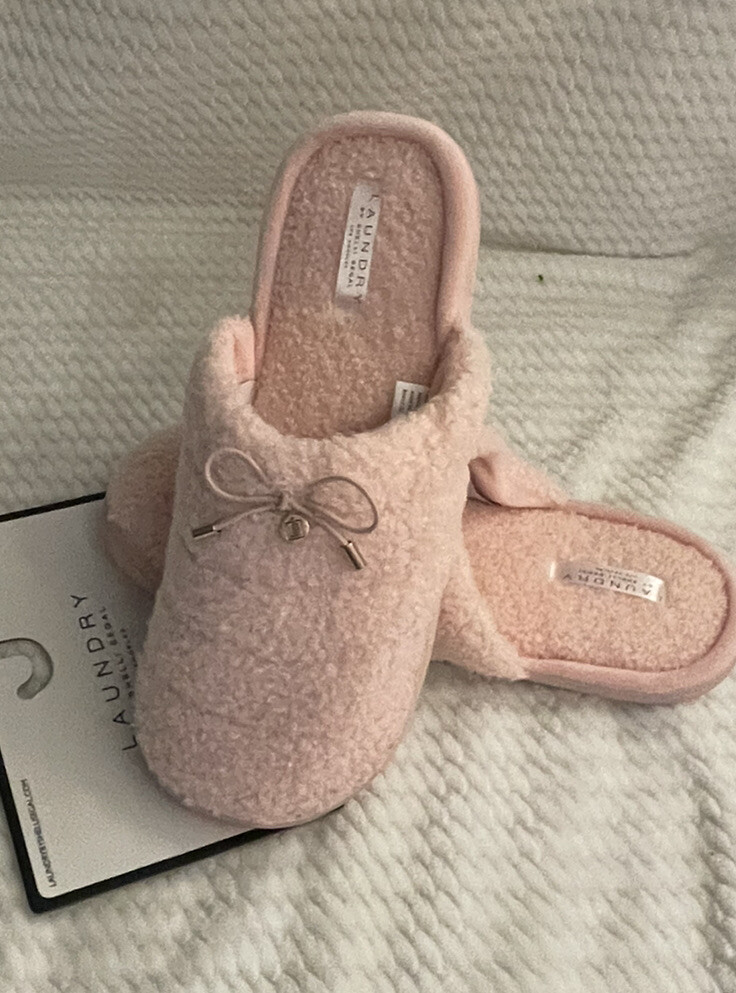 Slippers Women’s Size 9 LAUNDRY by shelli segal Blush Pink Close Toe eBay