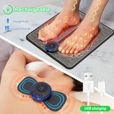 Electric Massager Machine Pain Relief Muscle Relax Stimulator Blood Circulation