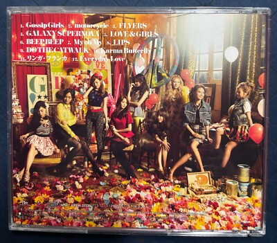 SNSD [LOVE & PEACE] Autographed Signed Japan Single Album GIRLS