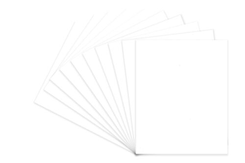 Professional Grade Illustration Board, Heavy Weight, 15" x 20" Size, 14-Ply