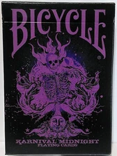 Karnival Midnight PURPLE Bicycle Playing Cards Big Blind Media -Limited Edition