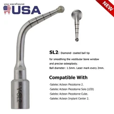 SL2 Dental Ultrasonic Sinus Lifting Tip Fit Acteon Piezotome 2 Cube Solo LED