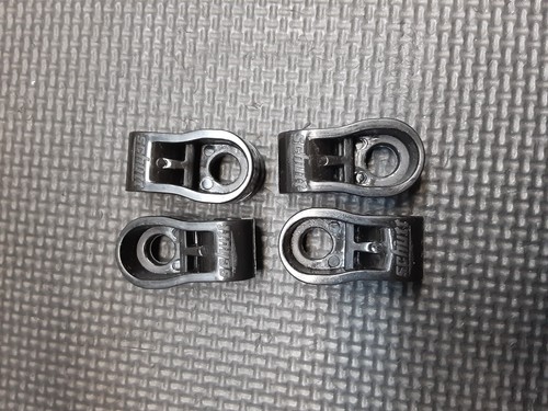 Schutt Quarter Turn Loopstraps selten schwarz weiß klar silber - Bild 4 von 7