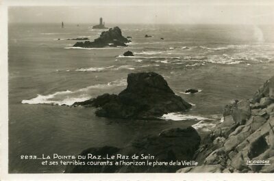 LA POINTE DU RAZ Le Raz de Sein et ses schreckliches Strömungen Leuchtturm der Vieille