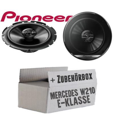 Pioneer Lautsprecher für Mercedes E-Klasse W210 Boxen 2-Wege Koax Hutablage