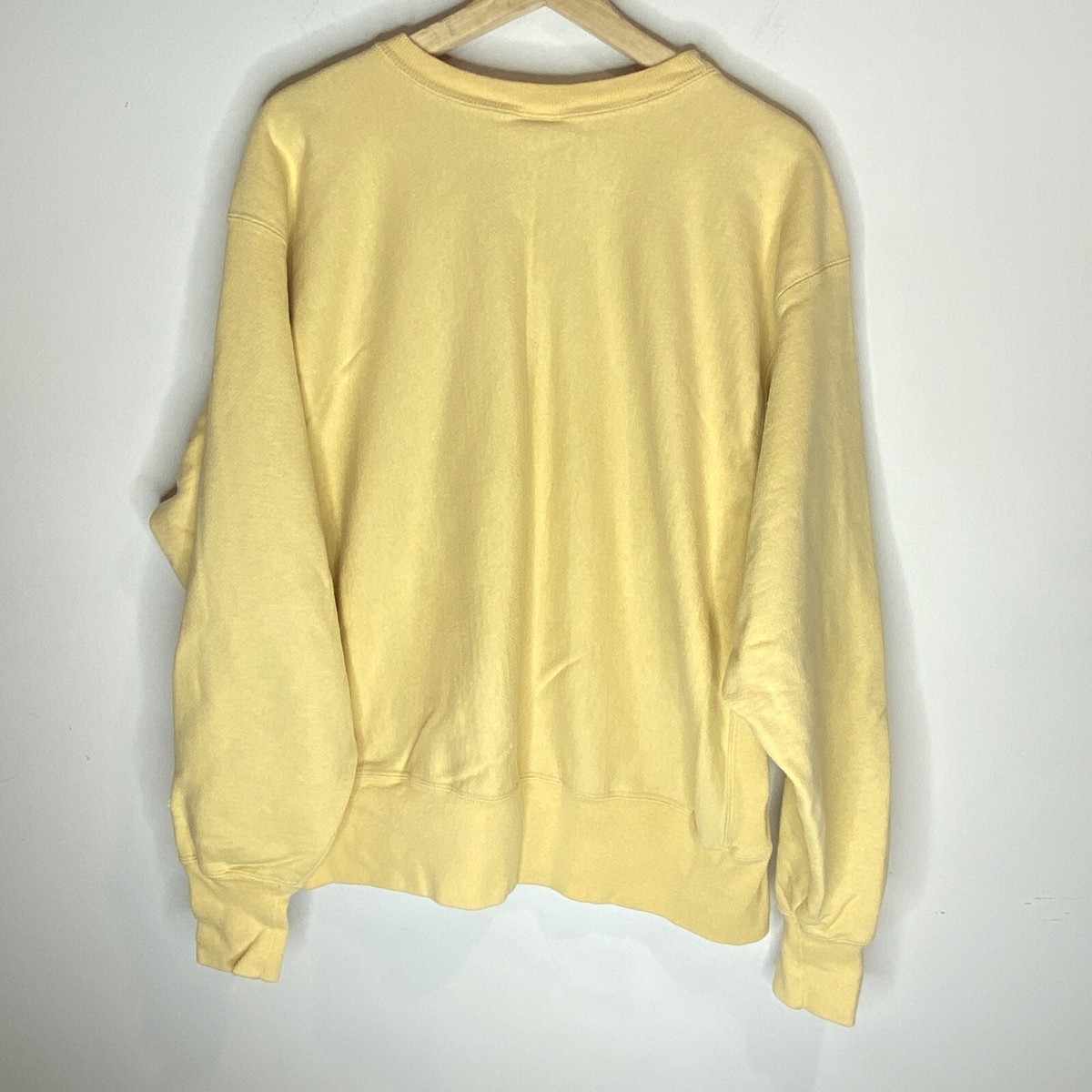 Vintage Champion Reverse Weave Minnesota Hockey Sweatshirt Gold