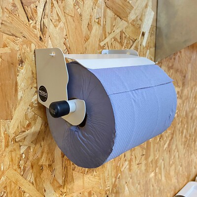Van montierbar blau Handtuchrolle Hängehalter Spender mit Anschlagbremse Worksho