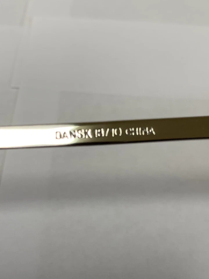 Juego de 3 cucharas de postre Dansk - cubiertos - Pa51 Foto 3 de 4