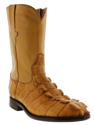 Mens Buttercup Genuine Alligator Skin 