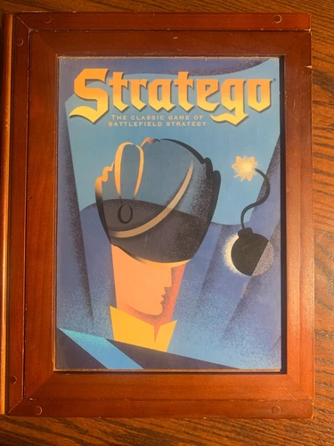 Stratego Vintage Collection Board Game In Wooden Box - Milton Bradley Complete
