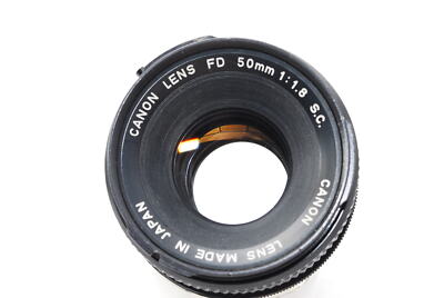 7899) Canon FD 50mm f/1.8 S.C. SC Lens from JAPAN, EXC+!! | eBay