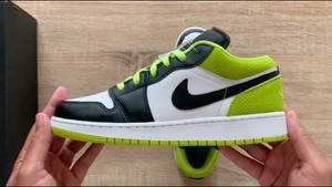 air jordan 1 low black cyber