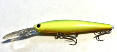 Lucky Craft Staysee Wobbler, Crankbait, Kunstköder, 8 cm, Suspending